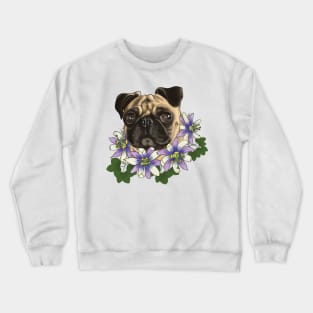 Jake with Passionflowers Crewneck Sweatshirt